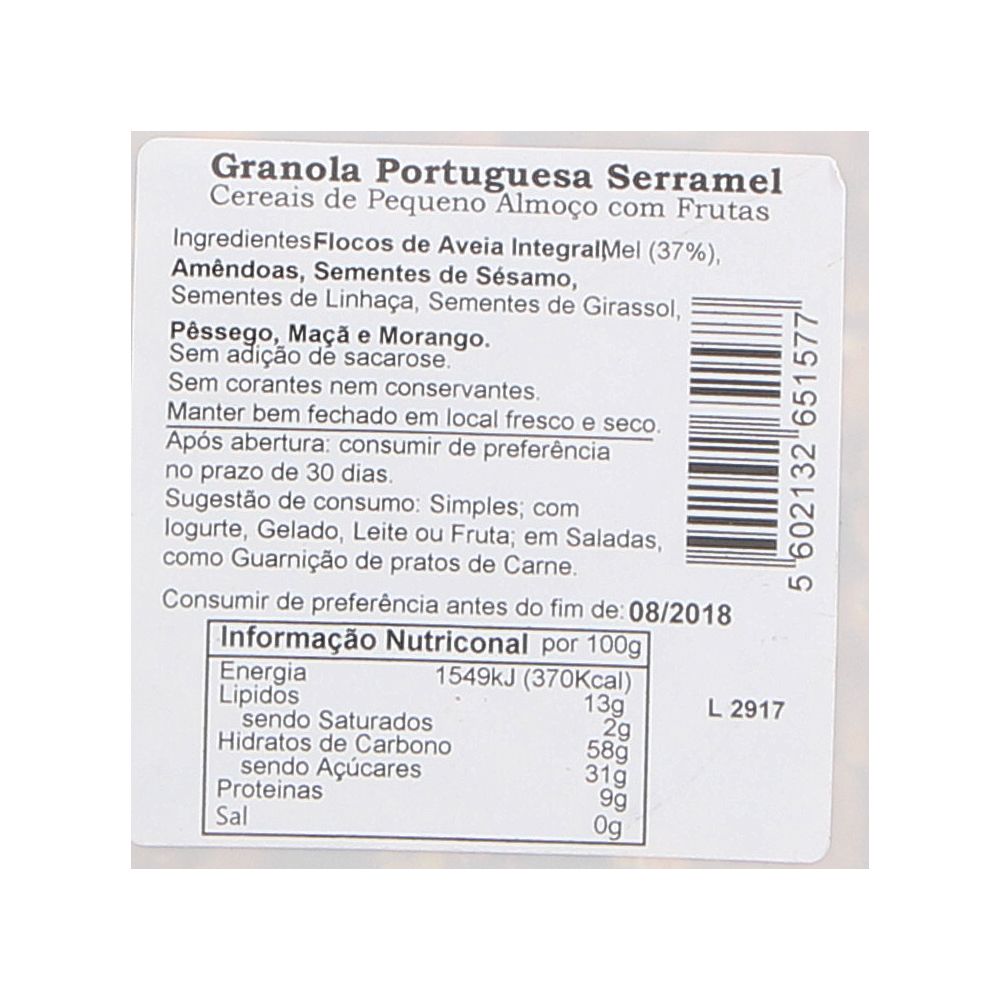  - Serramel Portuguese Granola 430g (2)