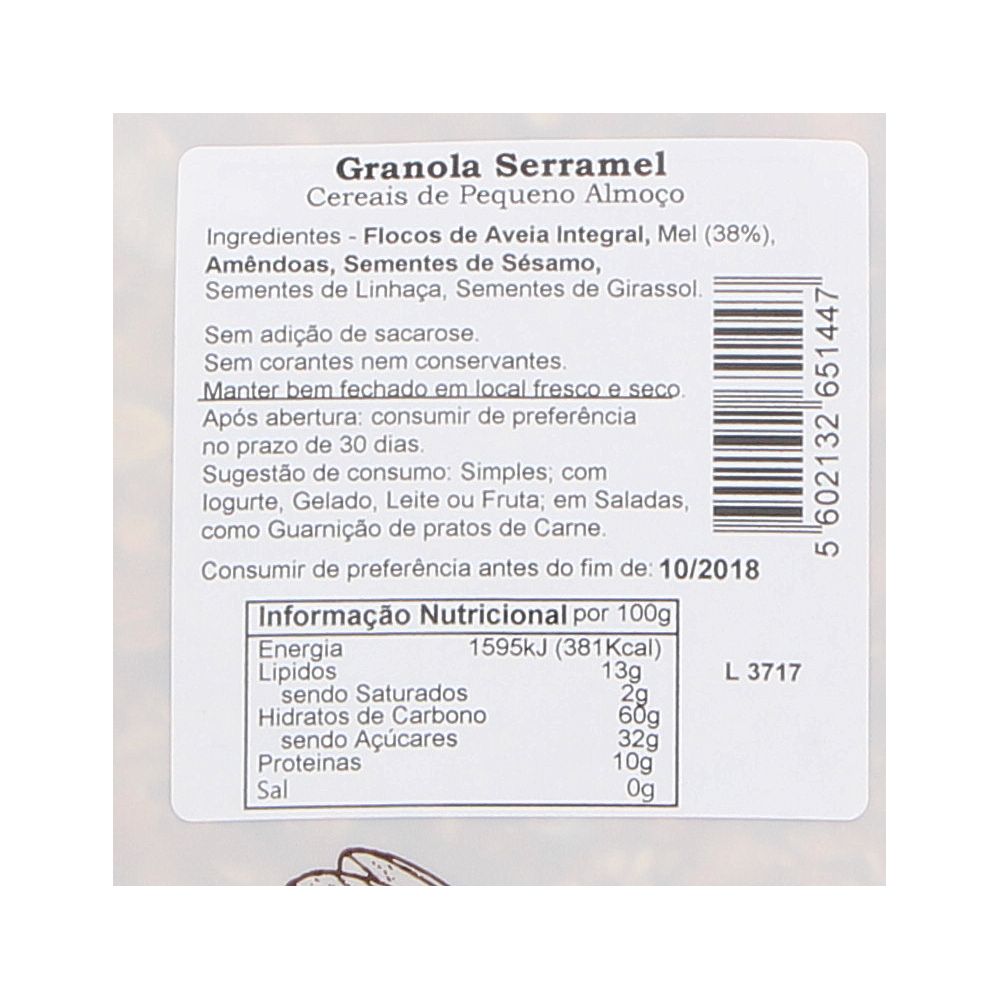  - Serramel Granola 430g (2)