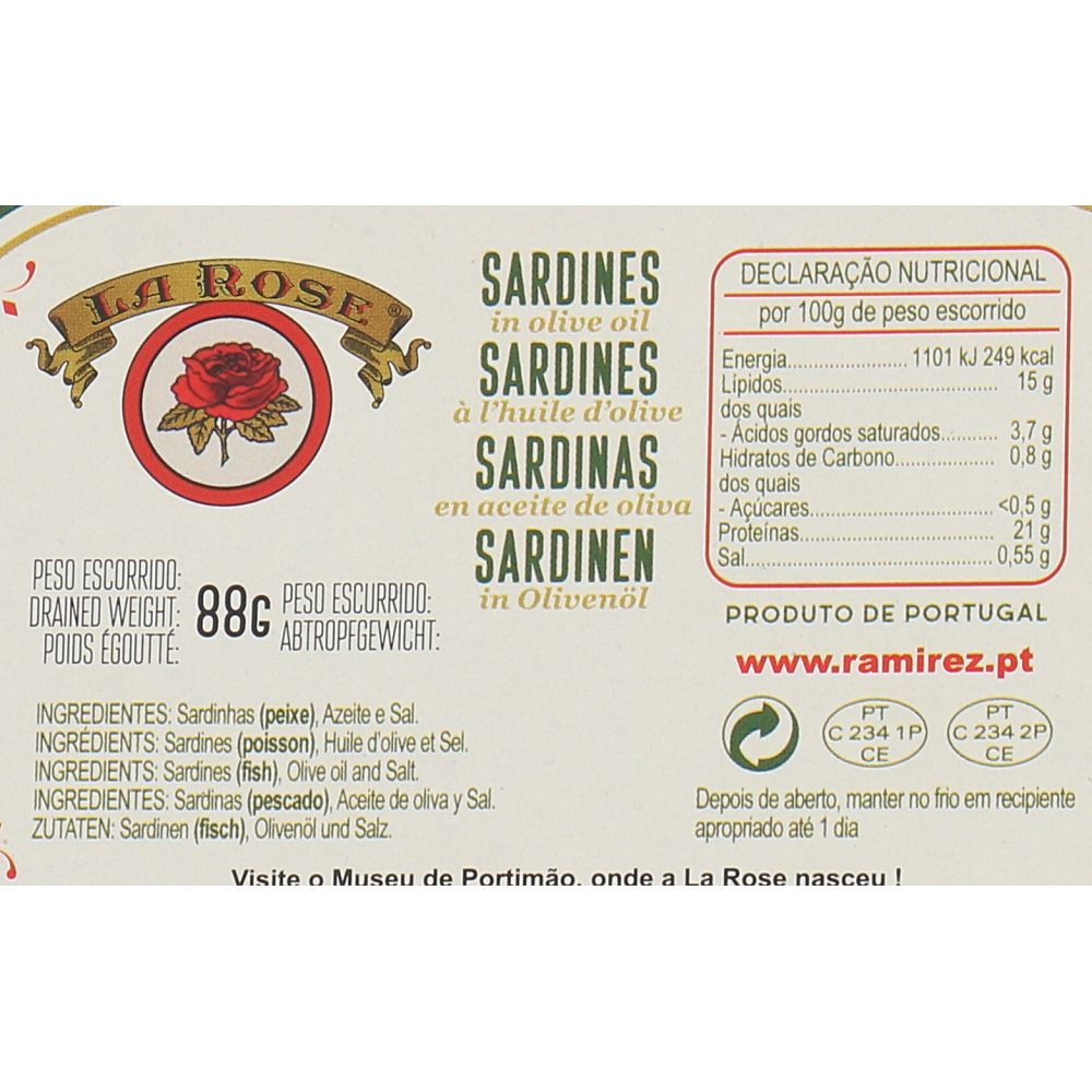  - La Rose Sardines in Olive Oil 120g (2)