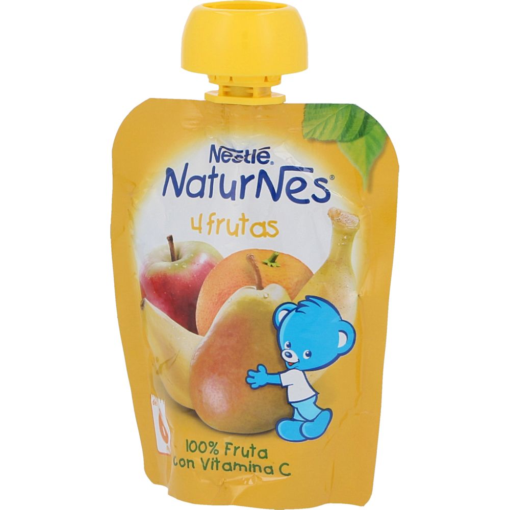  - Nestlé Naturnes 4 Fruits Fruit Puree 90 g (1)