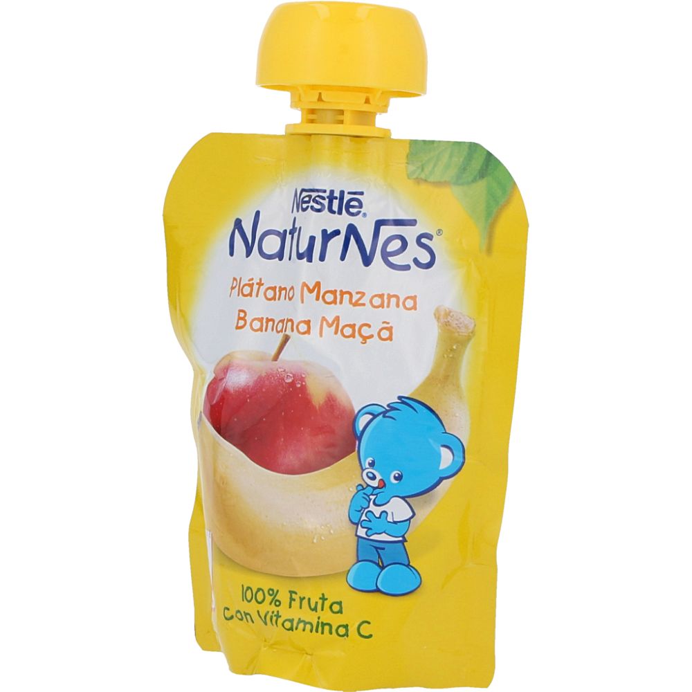  - Nestlé Naturnes Banana / Apple Fruit Puree 90 g (1)