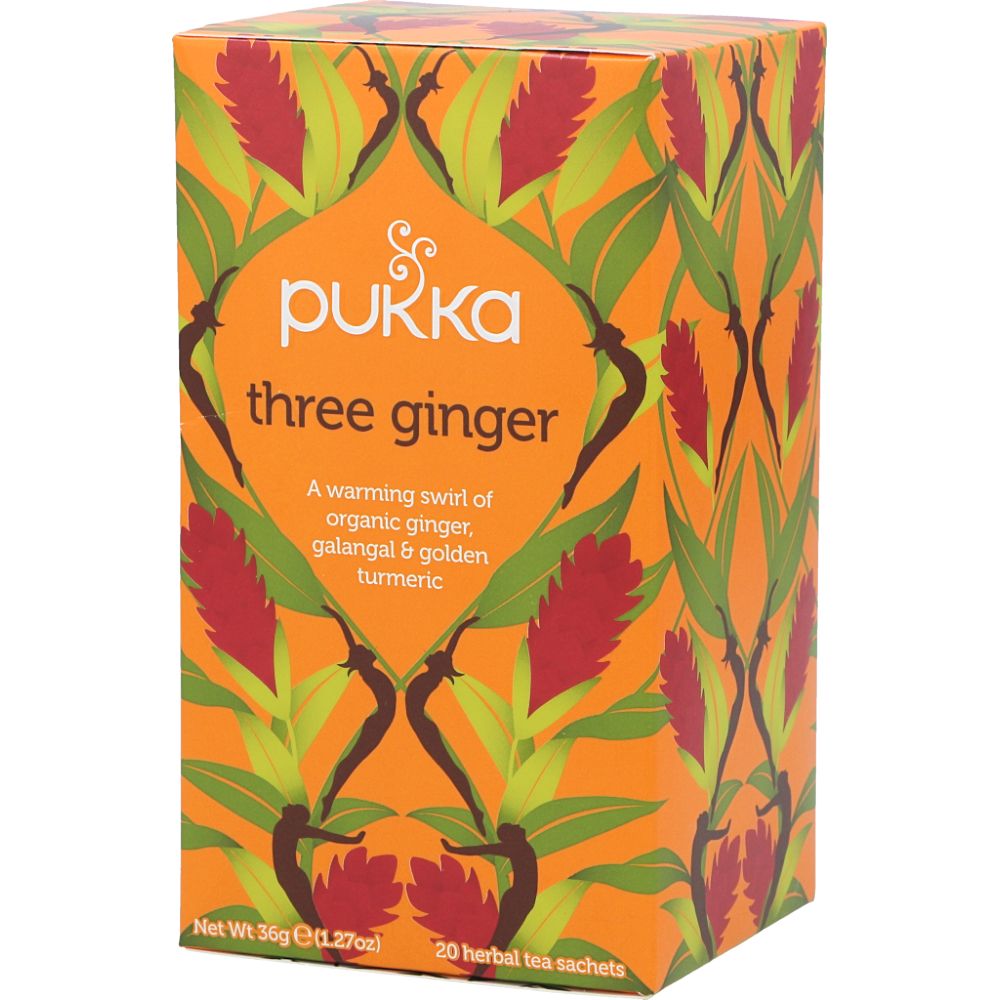  - Pukka Organic Three Ginger Tea 20 Bags = 36 g (1)