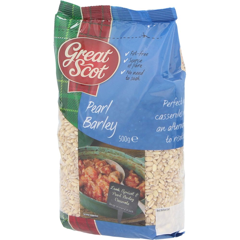  - Great Scot Organic Pearl Barley 500g (1)