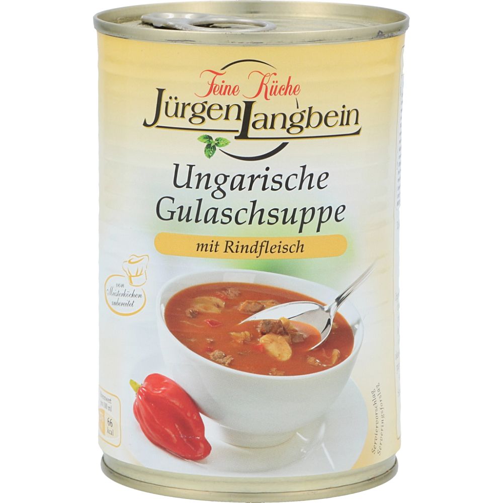  - Jürgen Langbein Goulash Soup Tin 400 ml