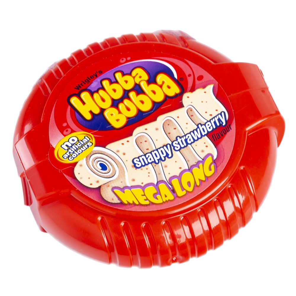 - Hubba Bubba Maxi-Roll Strawberry Chewing Gum 56 g (1)