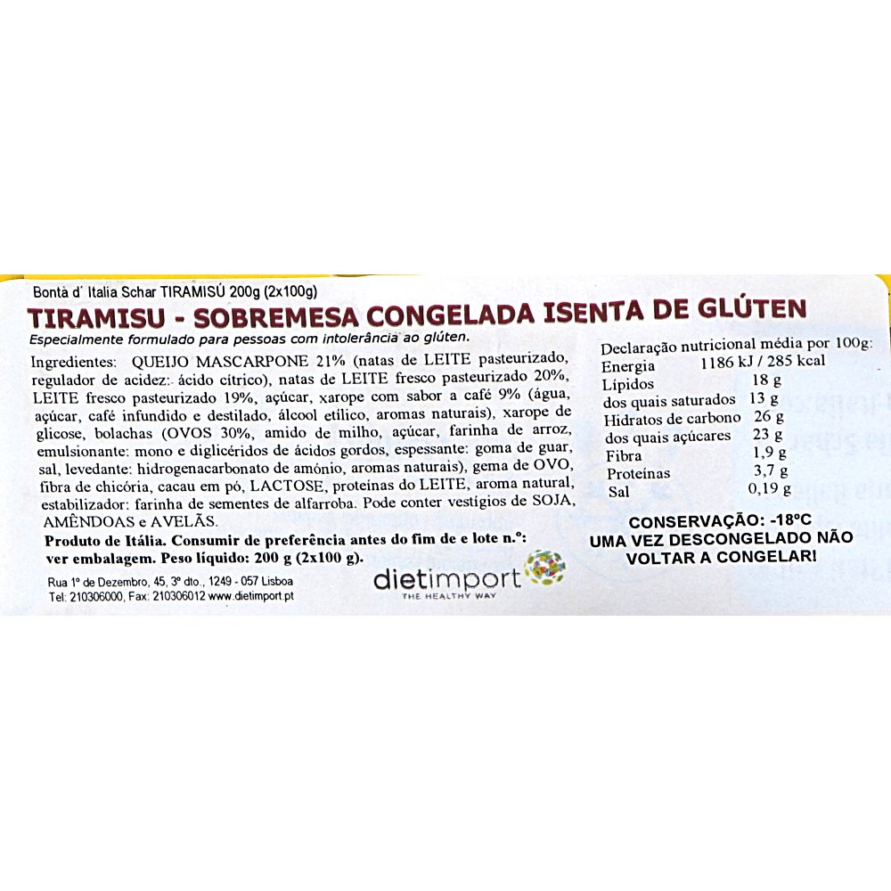  - Schär Gluten Free Tiramisù 2 x 100g (2)