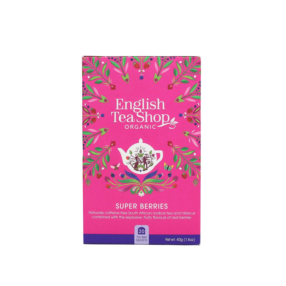  - English Tea Shop Organic Slim Super Berries Infusion 20 Bags = 30 g (1)