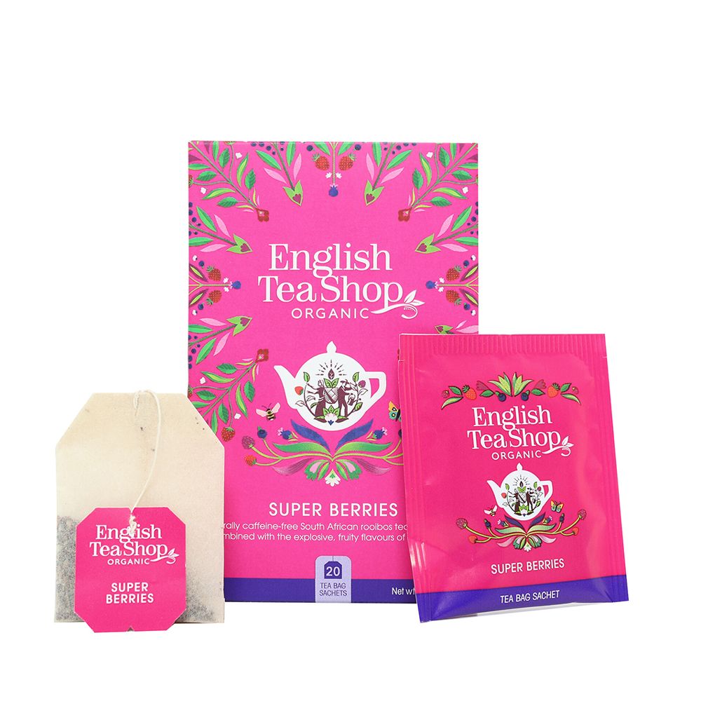  - English Tea Shop Organic Slim Super Berries Infusion 20 Bags = 30 g (2)