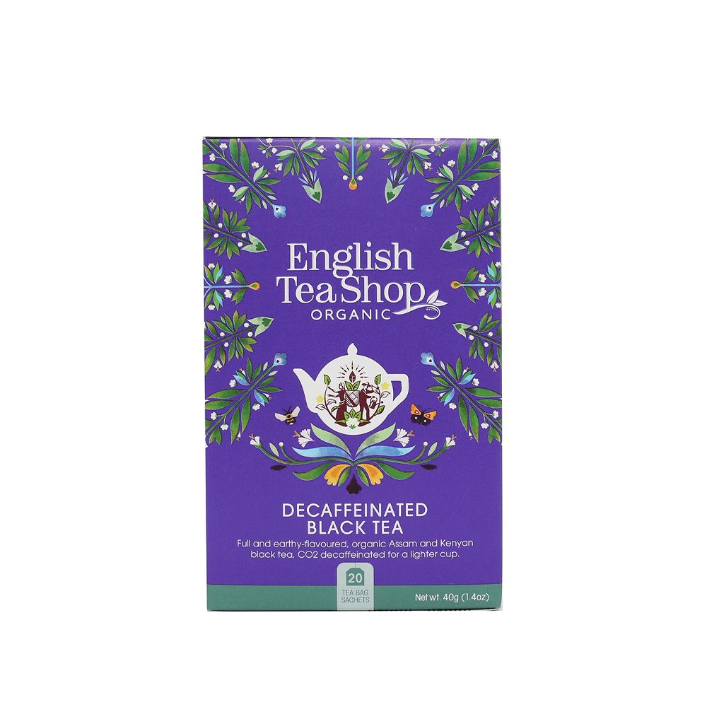  - English Tea Shop Organic Decaffeinated Breakfast Tea 20 Bags = 40 g (1)