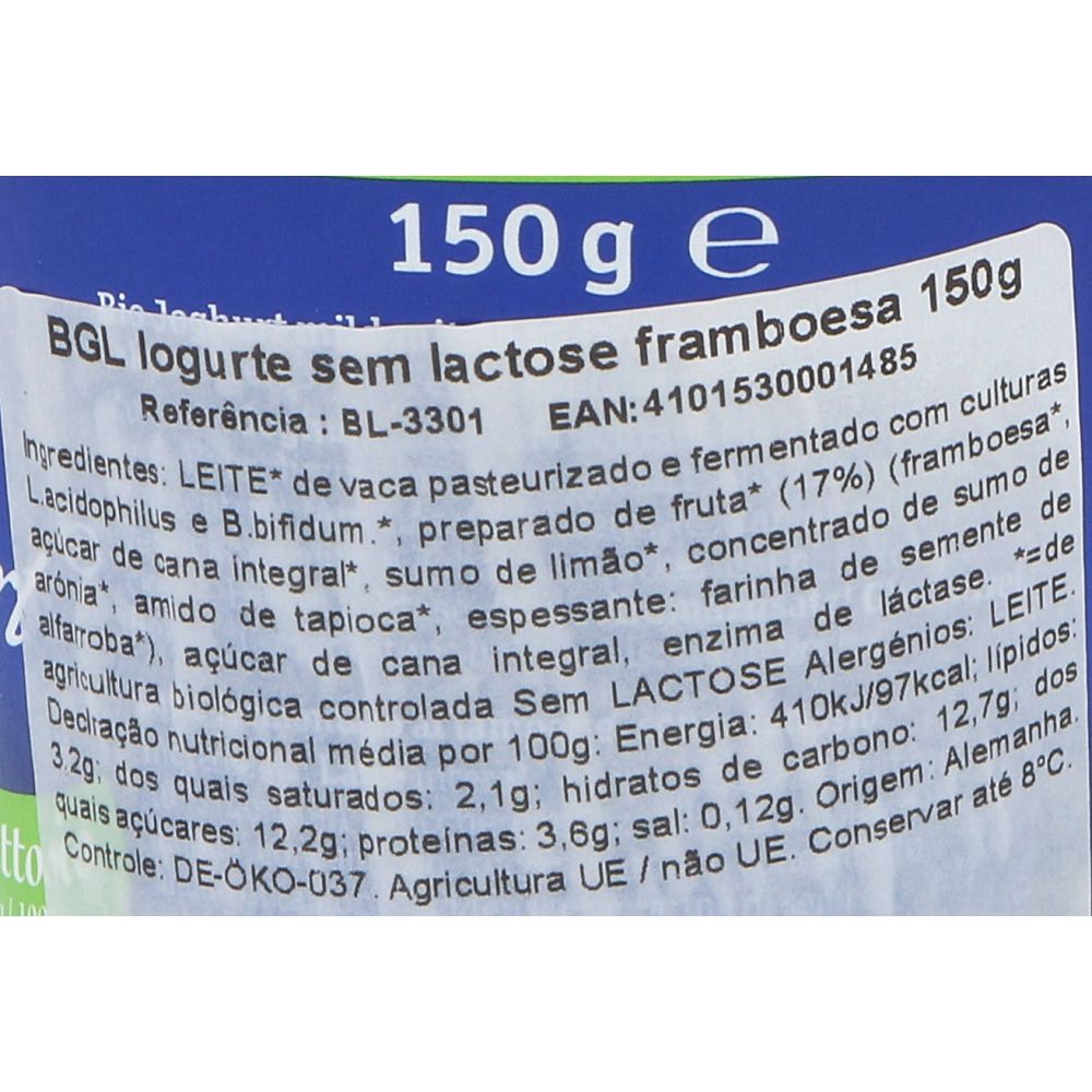  - Iogurte Berchtesgadenerland s/ Lactose Framboesa 150g (2)