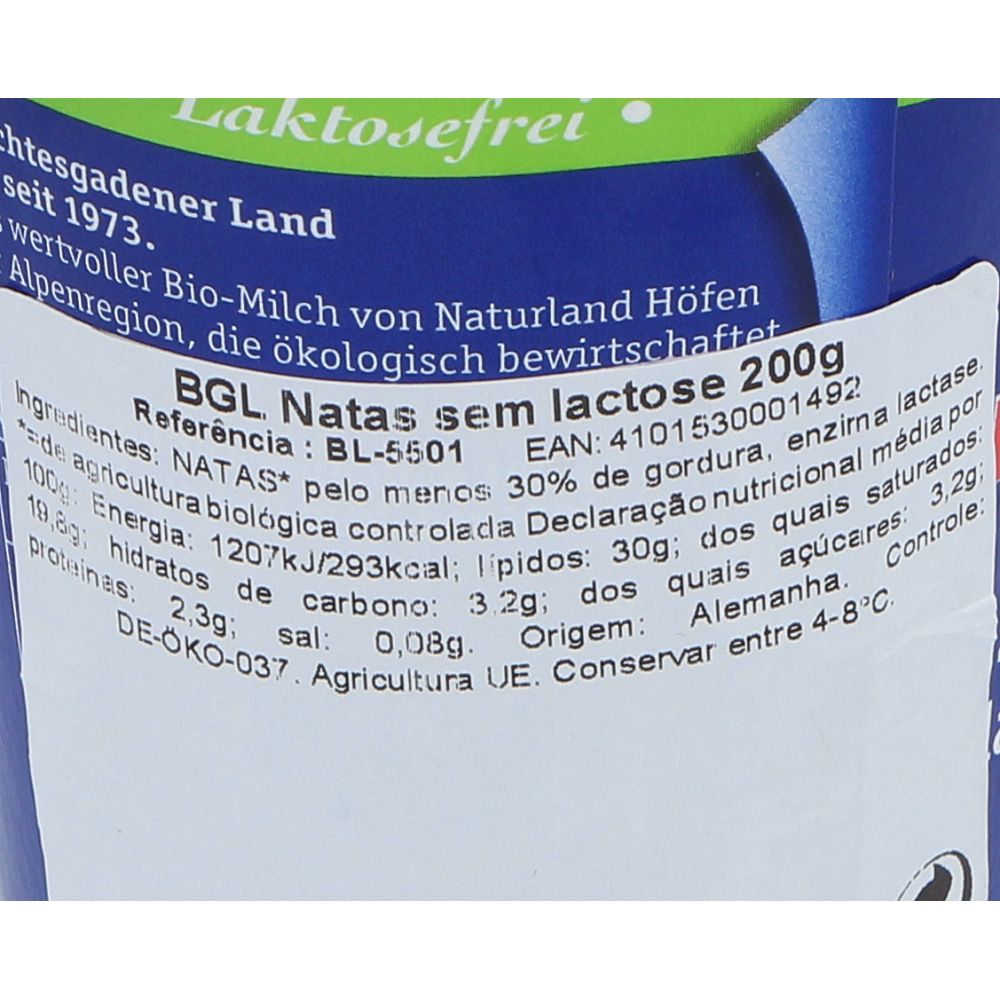  - Berchtesgadener Land Lactose Free Cream 30% 200g (2)