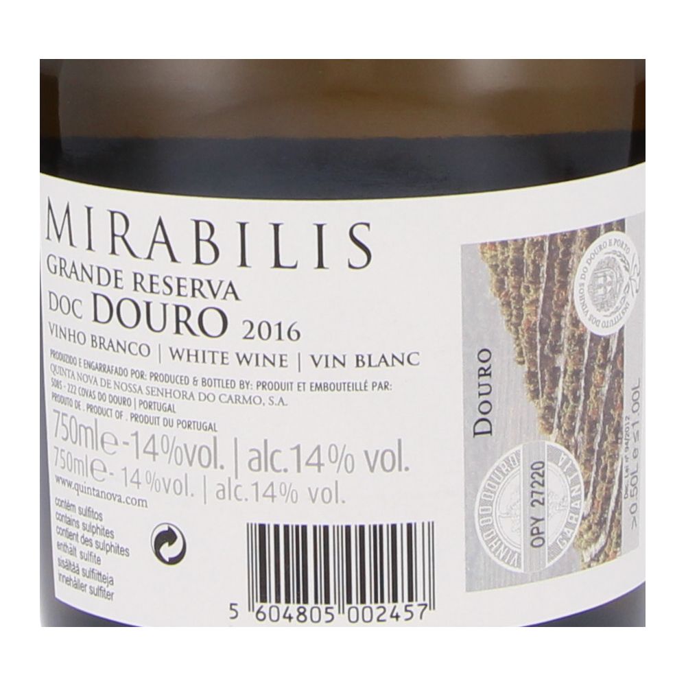  - Mirabilis Grande Reserva White Wine 75cl (2)