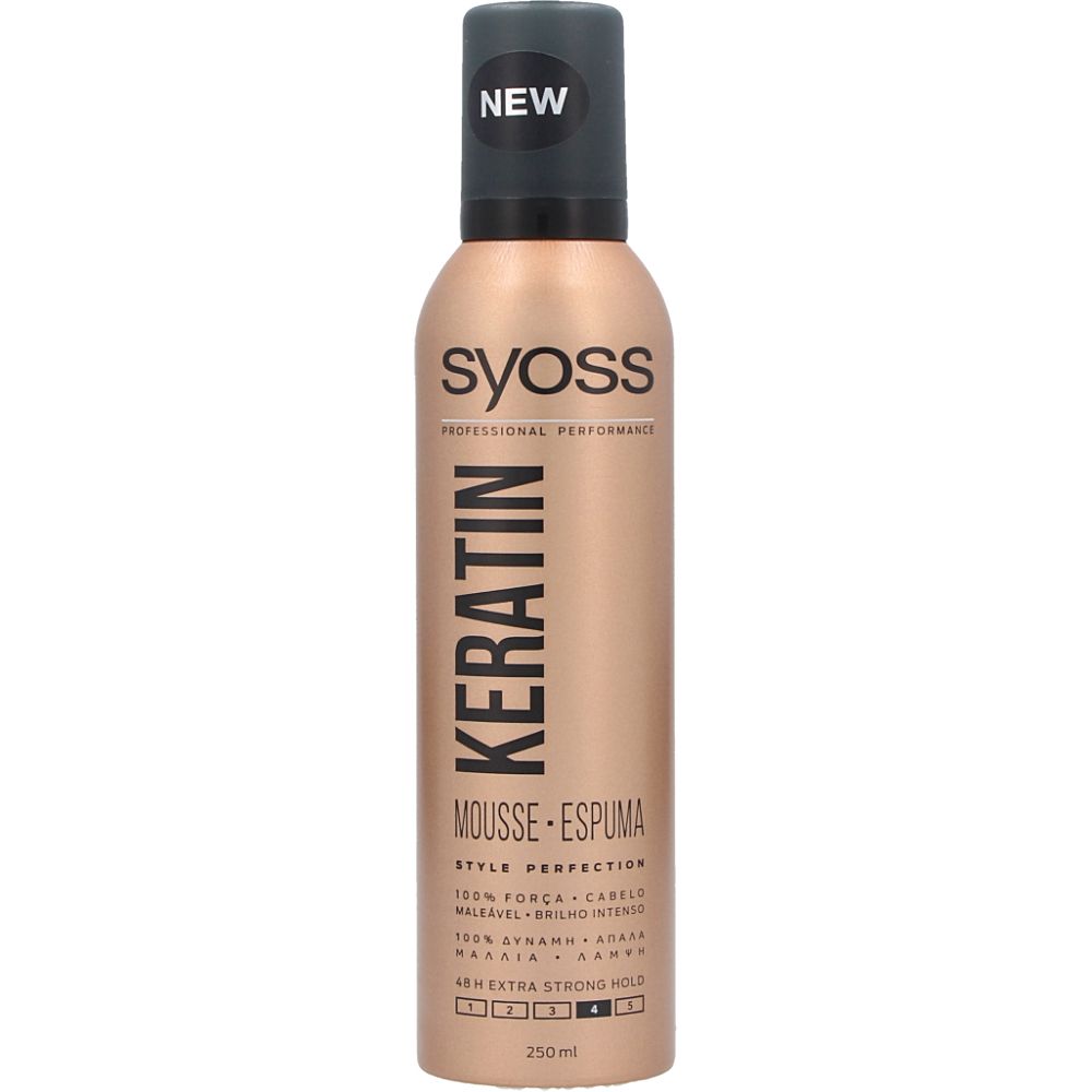  - Syoss Keratin Hair Mousse 250 ml (1)