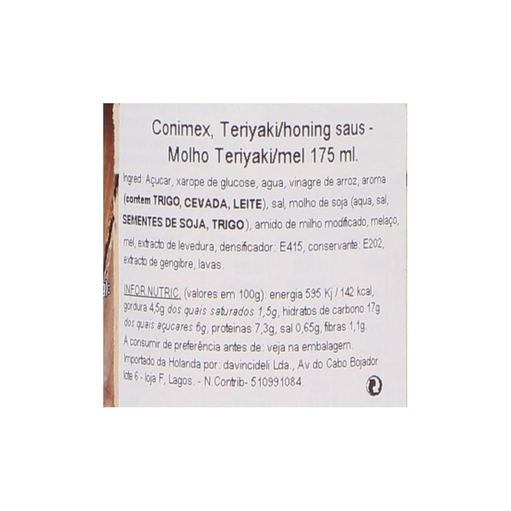  - Molho Conimex Teriyaki 175 mL (2)