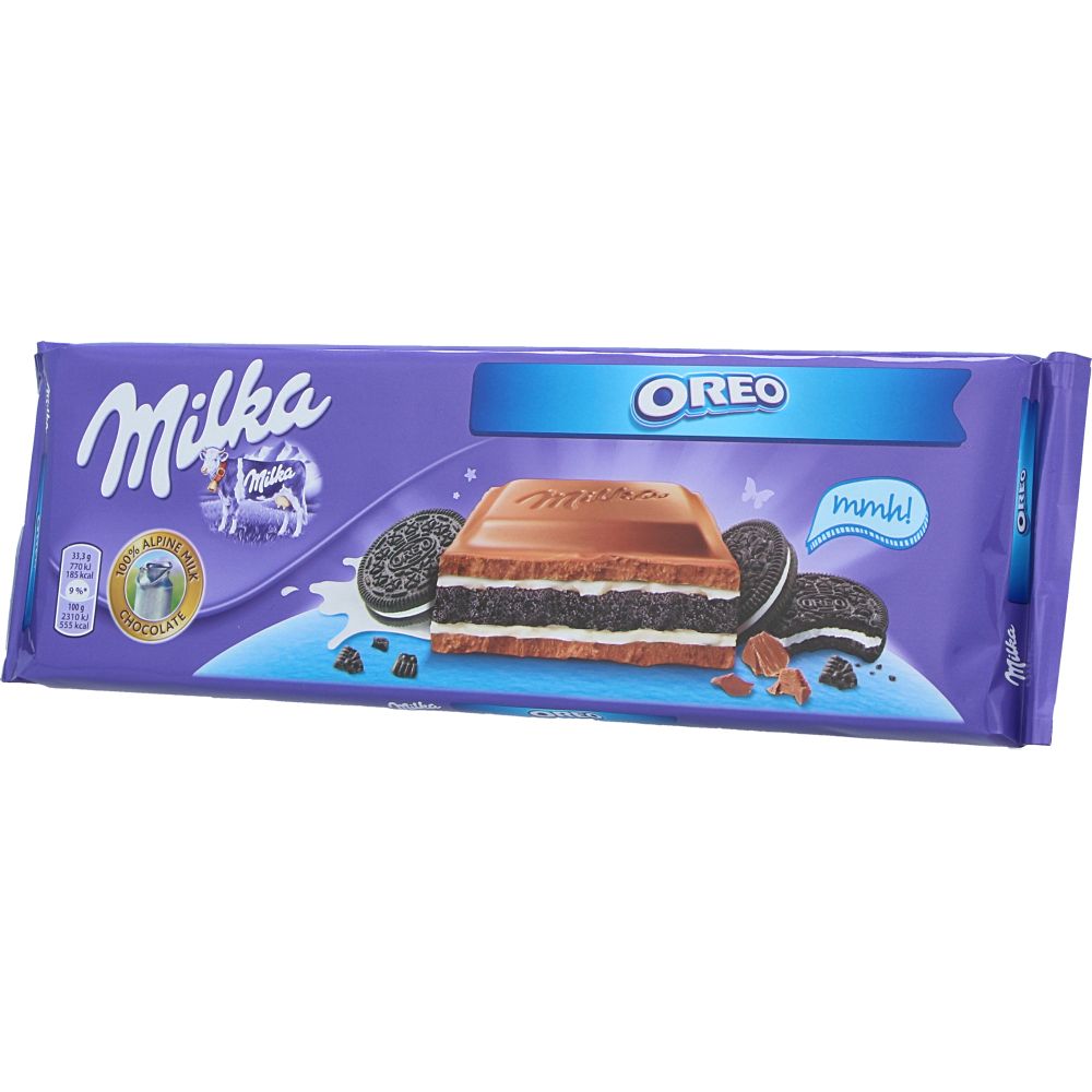  - Milka Oreo Milk Chocolate 300g (1)