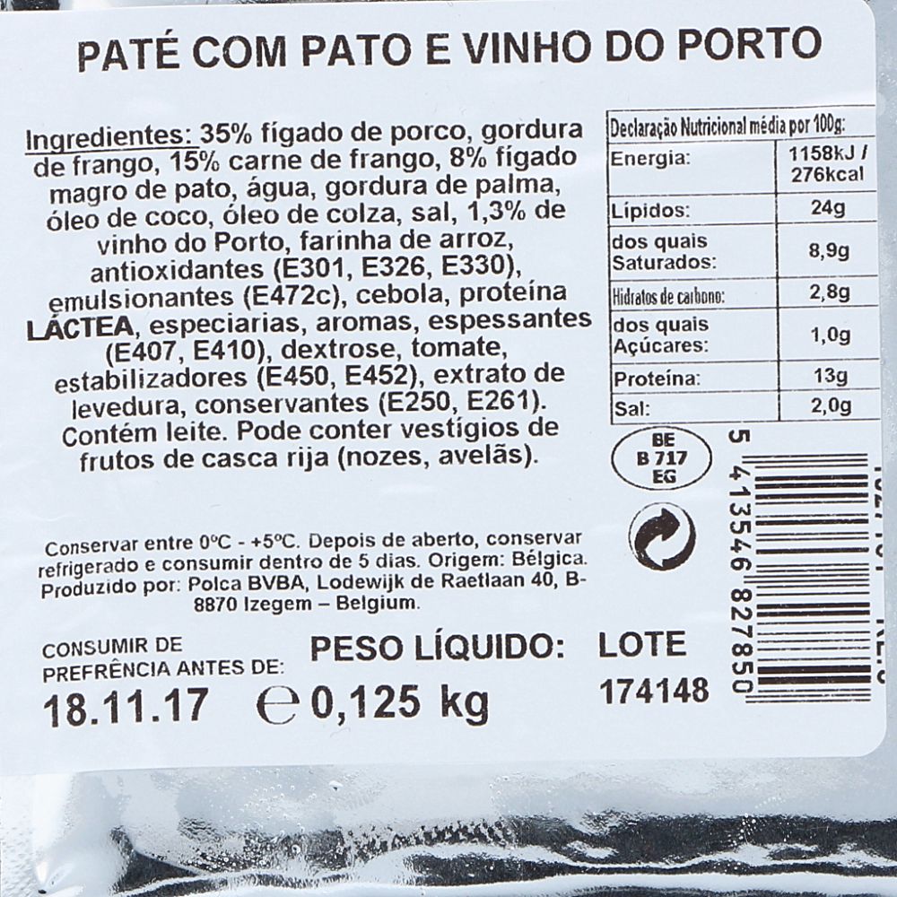  - Paté Grand` Mère Pato c/ Porto Fatia 125g (2)