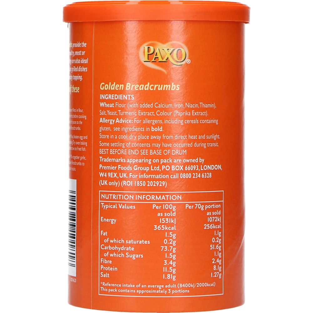  - Mistura Paxo Golden Pão Ralado 227 g (2)