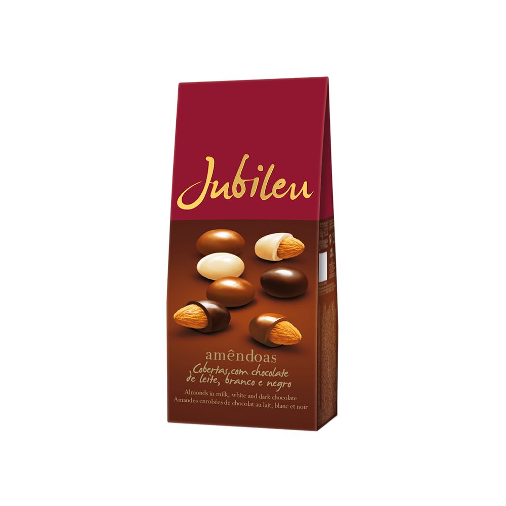  - Jubileu Chocolate Almonds Assortment 180g