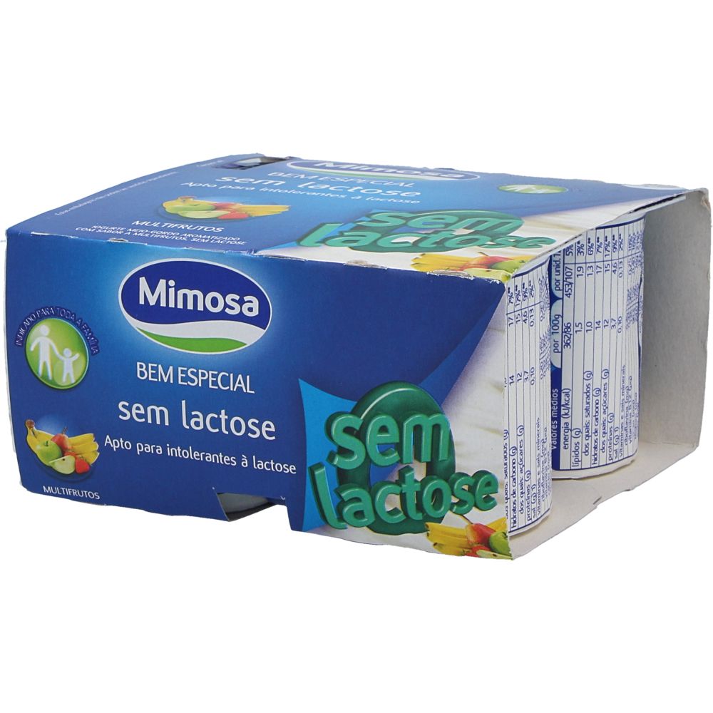  - Mimosa Lactose Free Multifruits Yoghurt 4 x 125g (1)