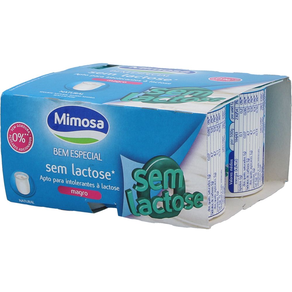  - Iogurte Mimosa Magro Natural Sem Lactose 4x125g (1)