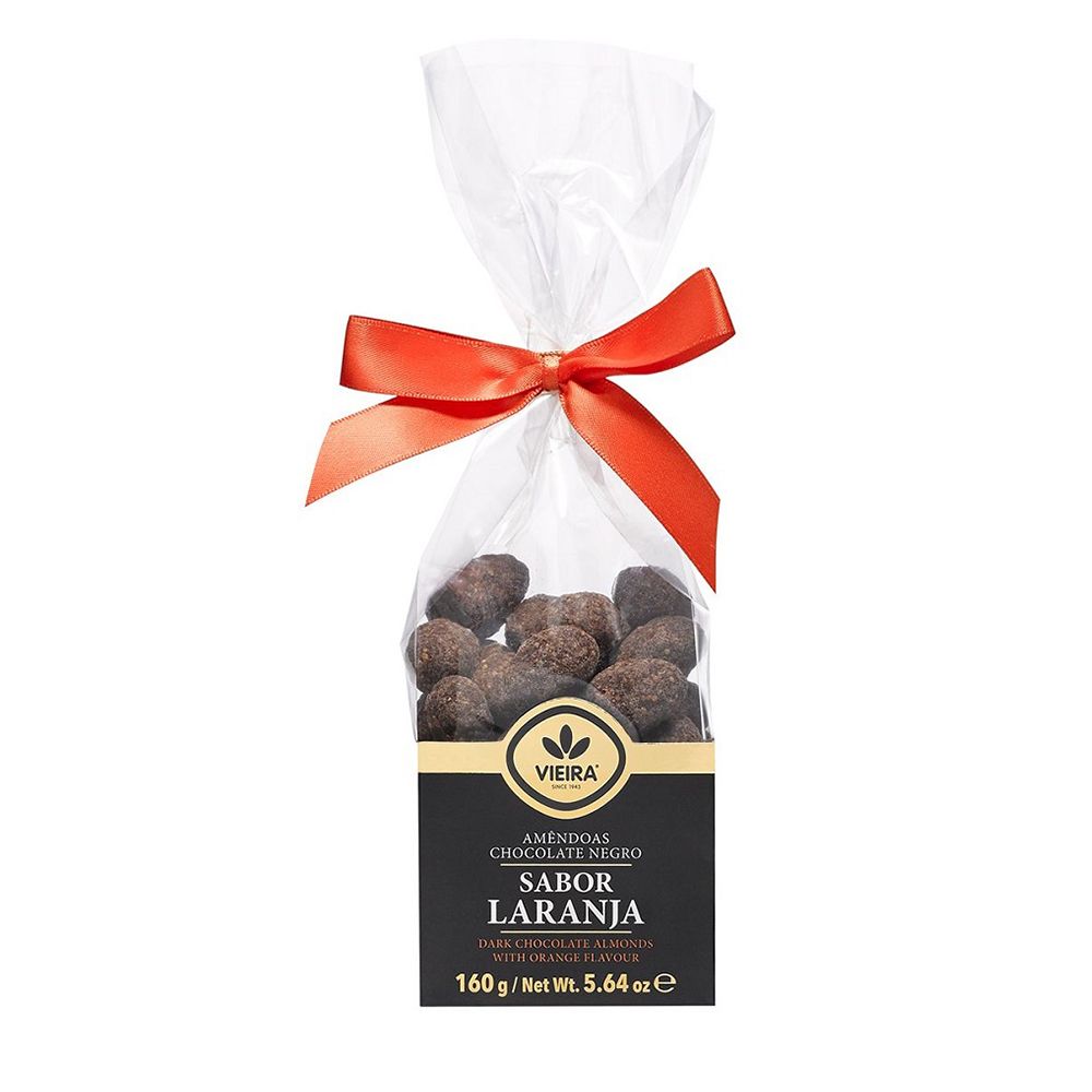  - Vieira Dark Chocolate & Orange Almonds 160g (1)