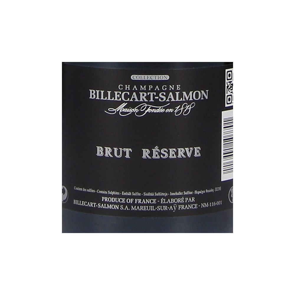  - Billecart - Salmon Brut Réserve Champagne 37,5cl (2)