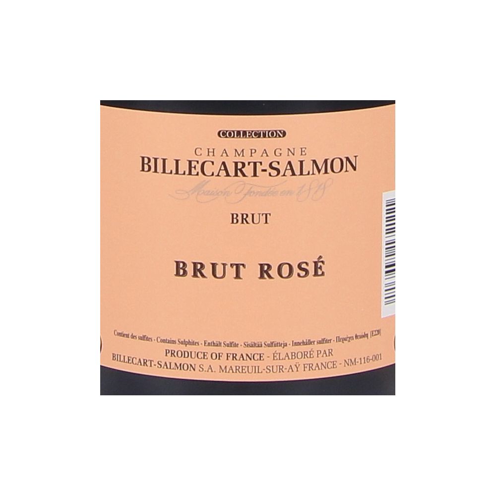  - Billecart - Salmon Brut Rosé Champagne 37,5cl (2)