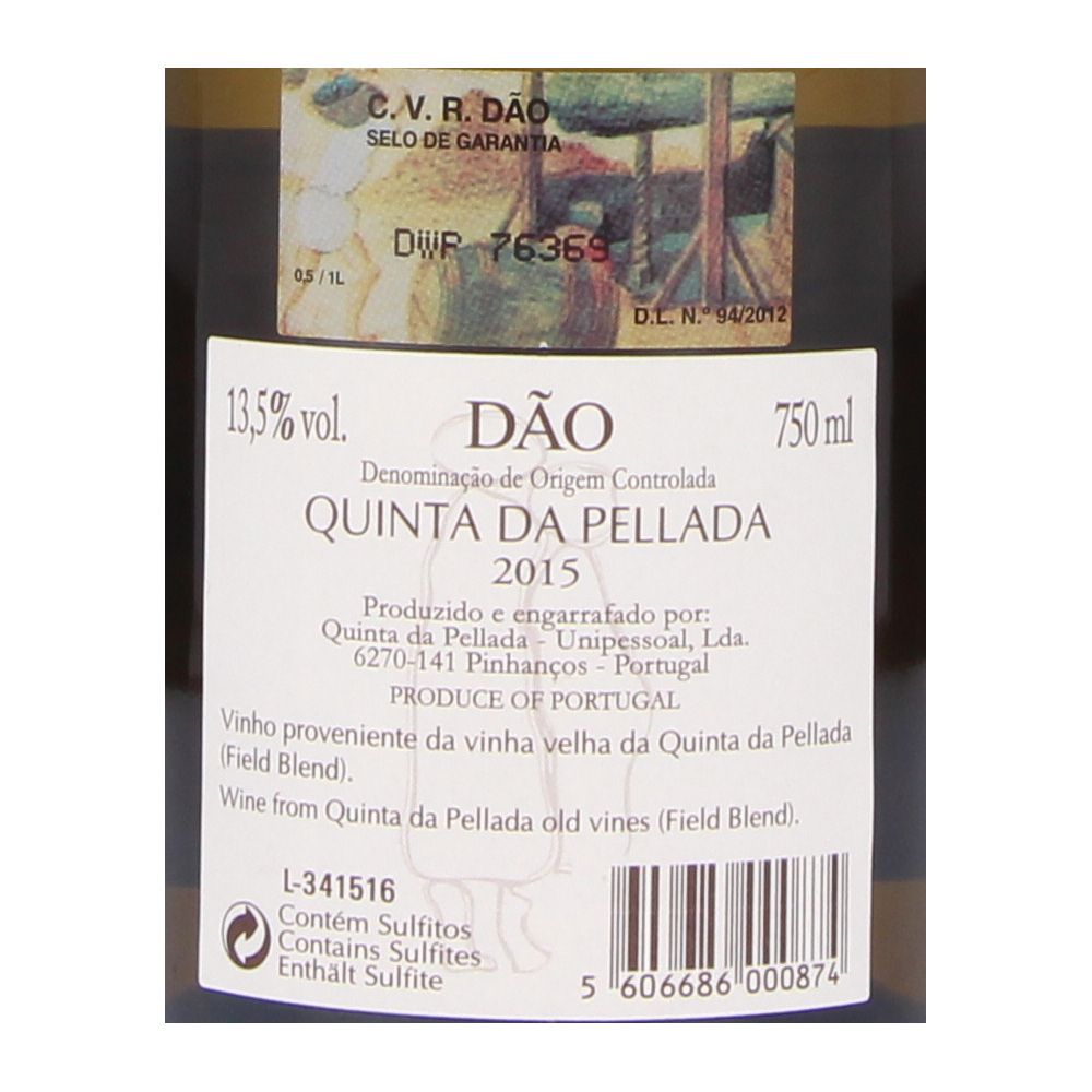  - Vinho Quinta Pellada Primus Branco 75cl (2)