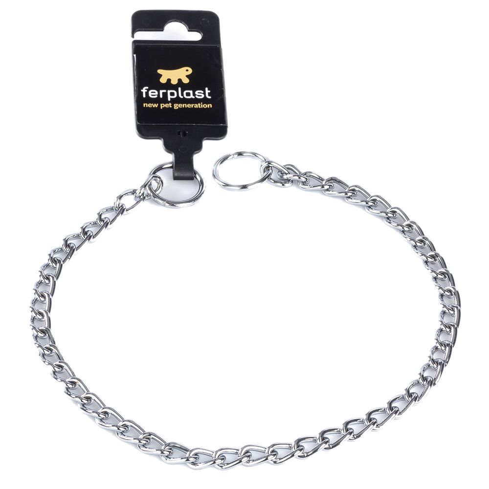  - Ferplast Chrome Plated Choke Chain CS1624 pc (1)