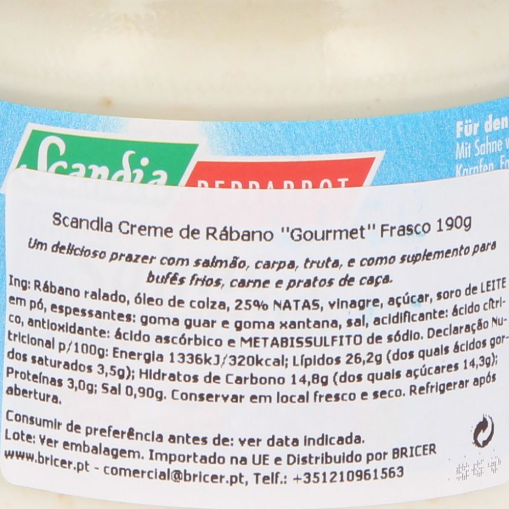 - Scandia Gourmet Horseradish Cream 190g (2)