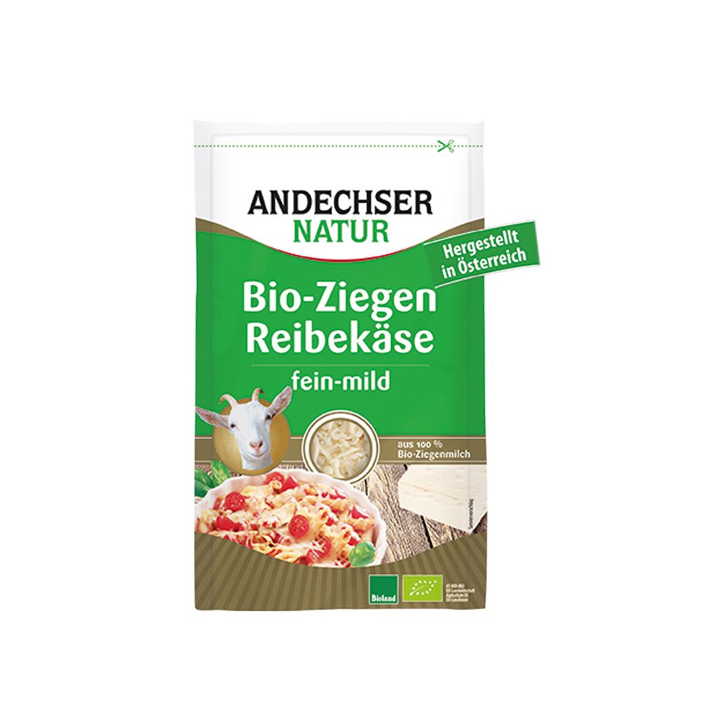  - Andechser Organic Grated Goat`s Cheese 100g (1)