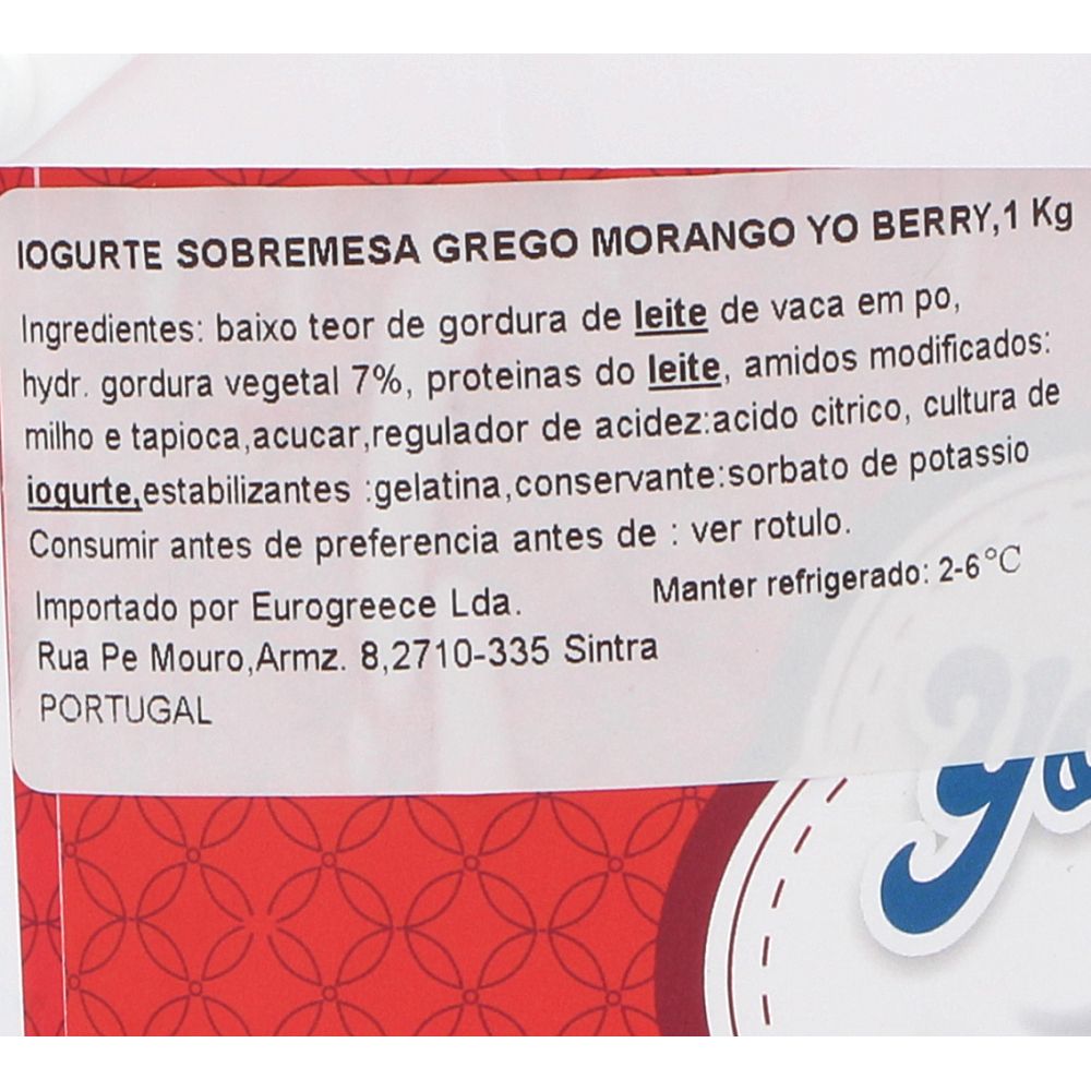  - Yoberry Strawberry Greek Yoghurt 1Kg (3)