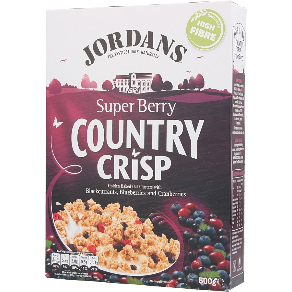  - Jordans Country Crisp Super Berry Oat Clusters 400g (1)