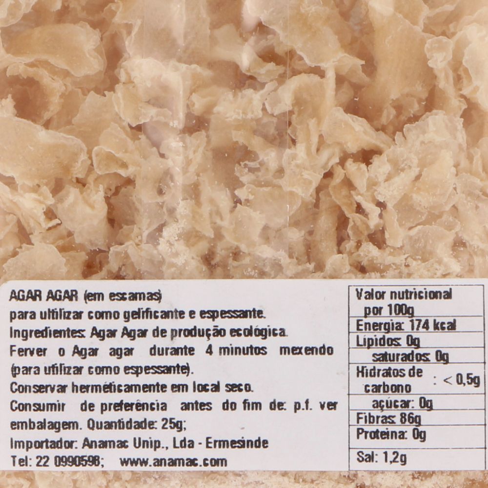  - Porto Muiños Organic Agar Agar Flakes 25 g (2)