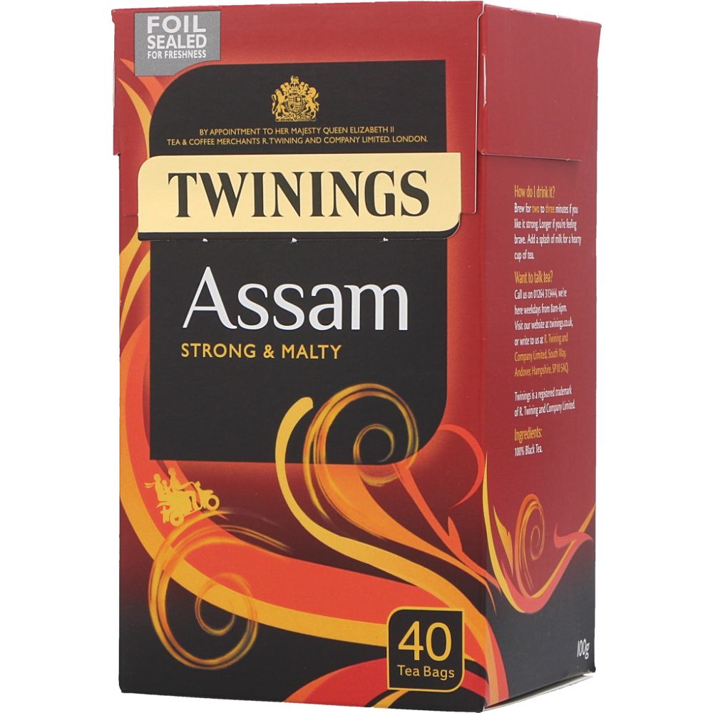  - Chá Twinings Assam 40 Saquetas = 100g (1)