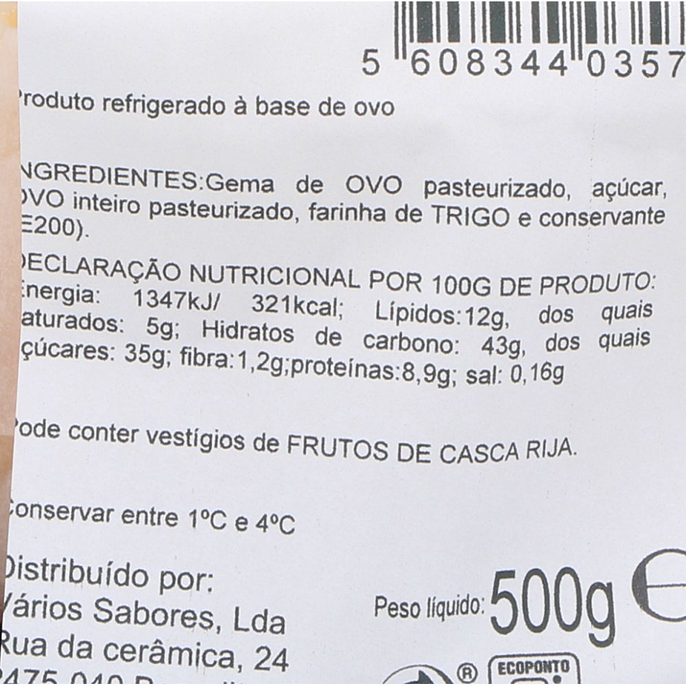 - Pão de Ló Doce Sabor Húmido 500g (2)
