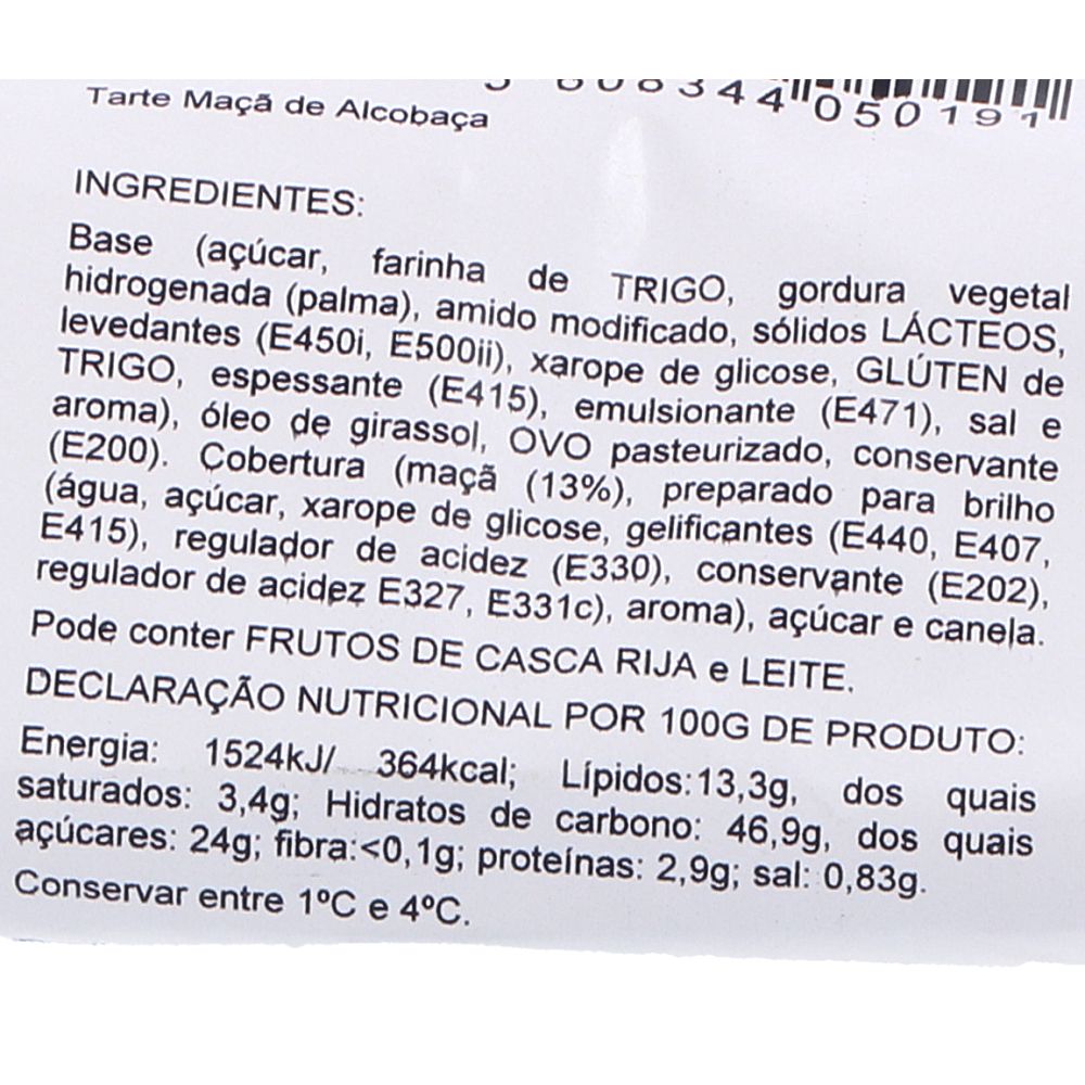  - Tarte Doce Sabor Maçã Alcobaça 350g (2)
