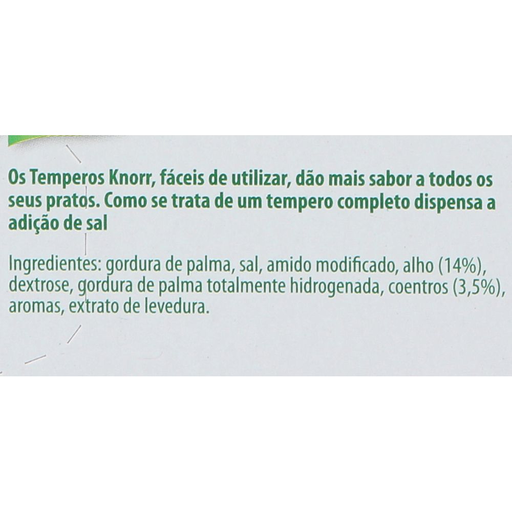  - Tempero Knorr Alho & Coentros 8 un = 72 g (3)
