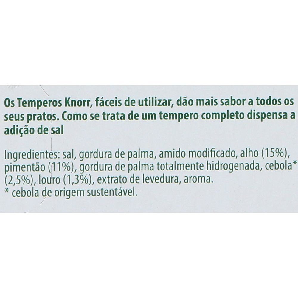  - Tempero Knorr Alho / Pimentão / Louro 8 un = 72 g (3)