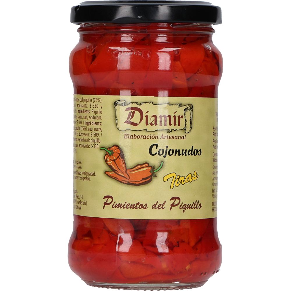  - Diamir Whole Roasted Piquillo Peppers 225g (1)