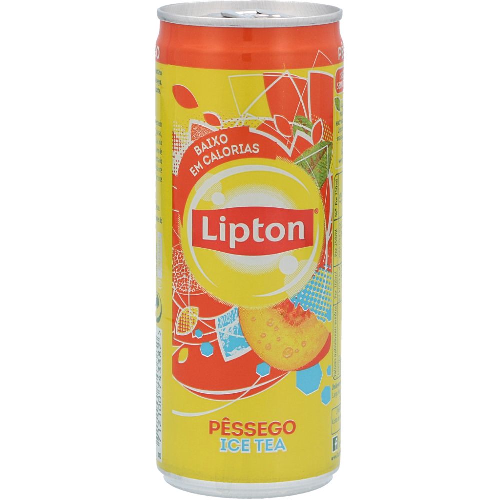  - Refrigerante Lipton Ice Tea Pêssego Lata 25cl (1)