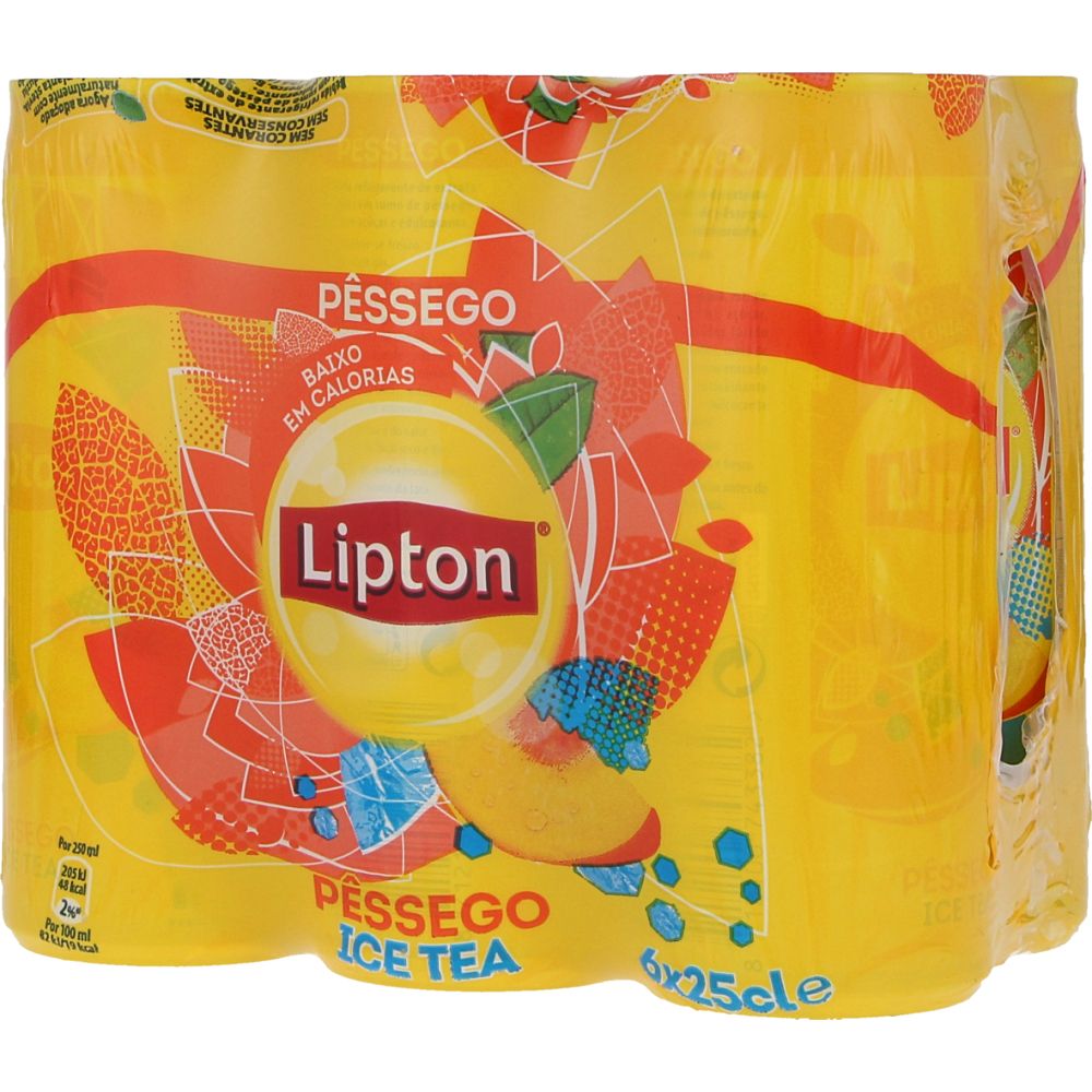  - Lipton Ice-Tea Pêssego 6x25cl (1)