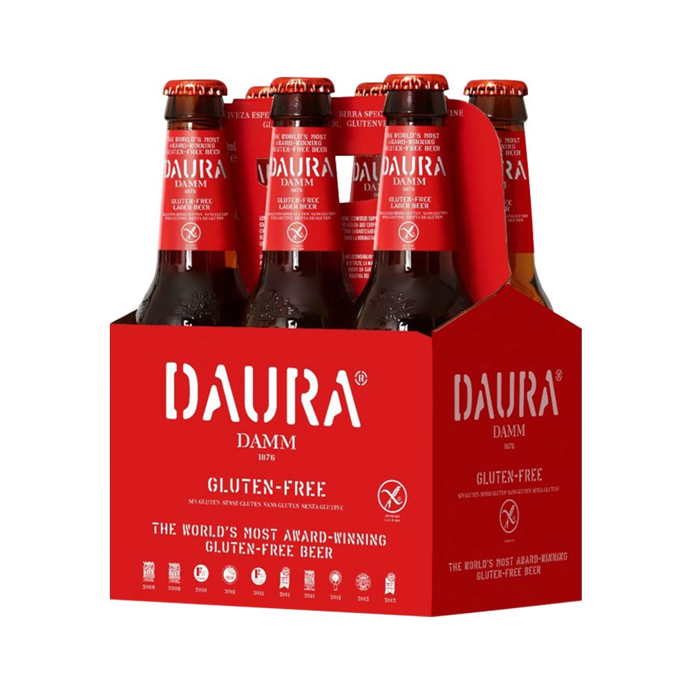  - Damm Estrella Daura Gluten Free Beer 6x33cl (1)