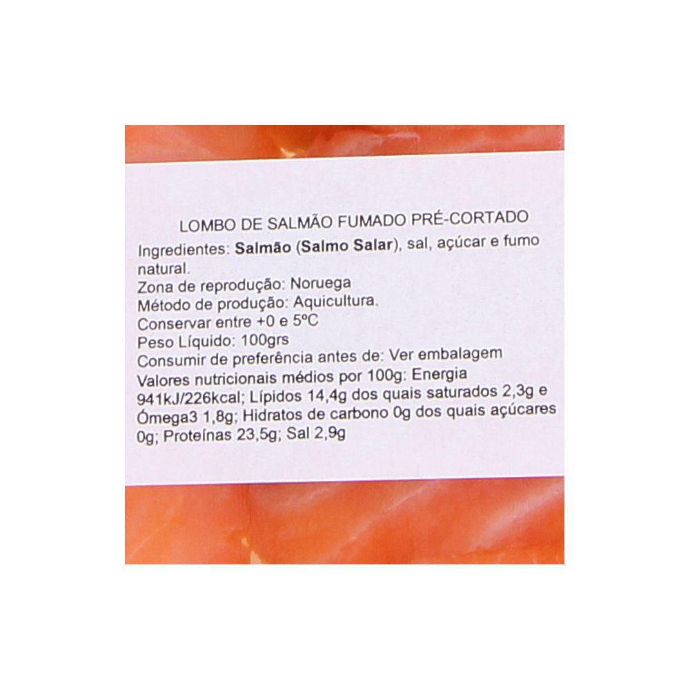  - Dominguez Smoked Salmon Fillet Sliced 100g (2)