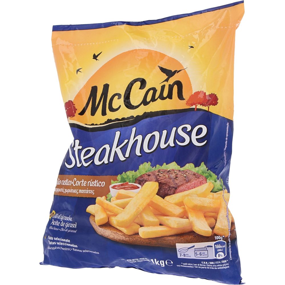  - McCain Steakhouse Frozen Chips 1 Kg (1)