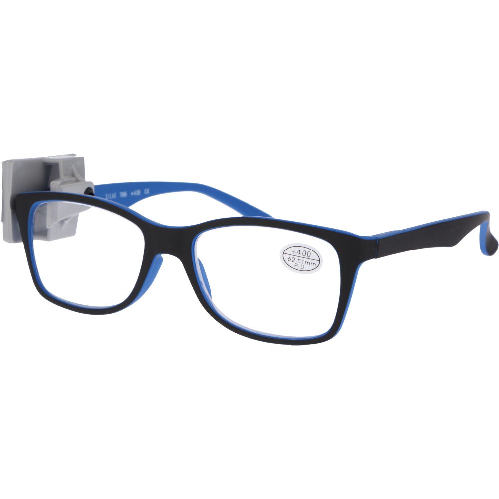  - Óculos Leitura Preto & Azul Silac (1)