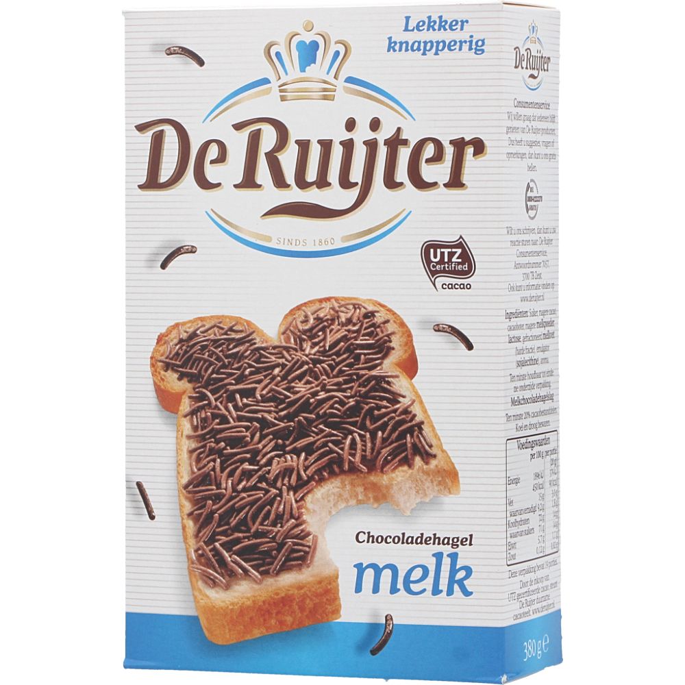  - Granulado De Ruijter Chocolate Leite 380g (1)