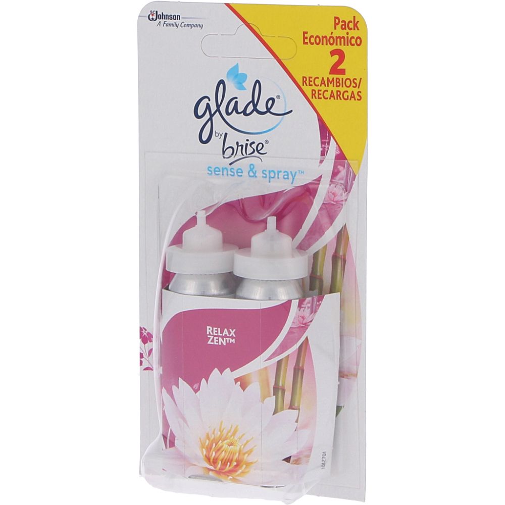  - Ambientador Glade Sense & Spray Zen Recarga 2 x 18 mL (1)