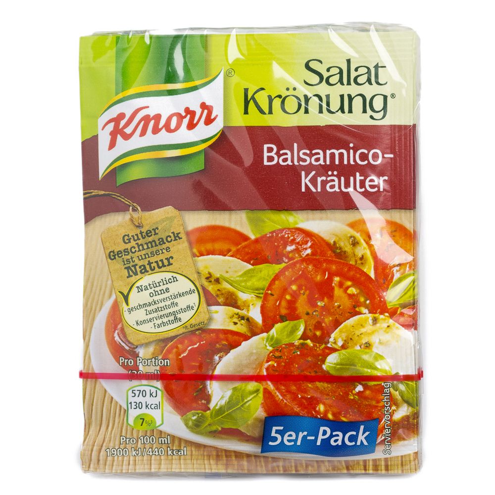  - Tempero Knorr p/ Salada Balsâmico / Ervas 5 x 10 g (1)