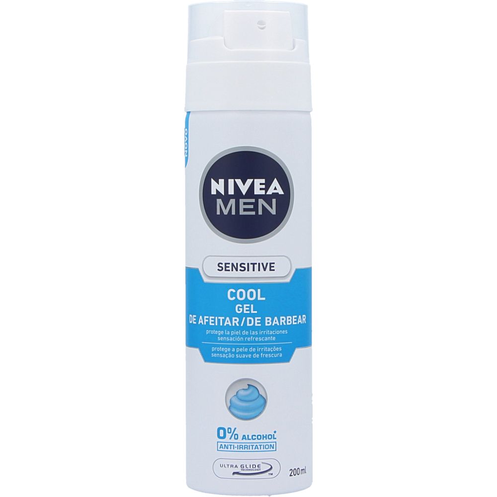  - Nivea Sensitive Cool Shaving Gel 200 ml (1)
